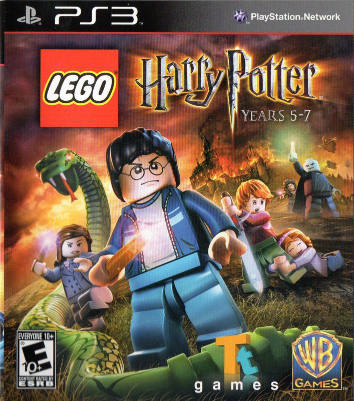 LEGO Harry Potter: Years 5-7 box art for Xbox 360
